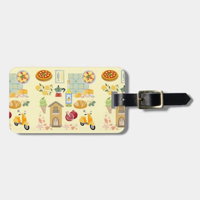  Country Life Italy Luggage Tag (Front Horizontal)