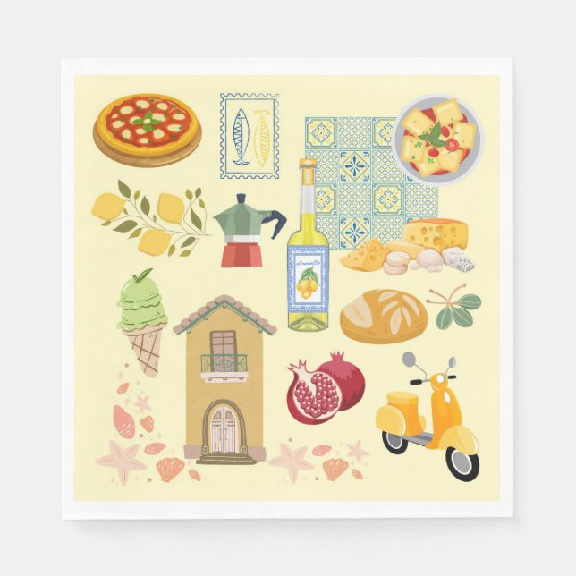 Country Life Italy Napkins (Front)
