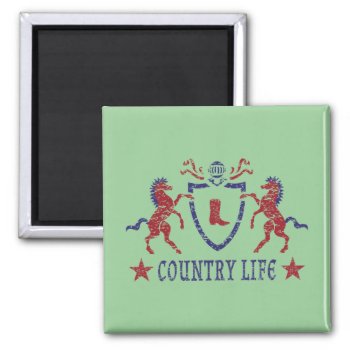 Country Life Magnet by LVMENES at Zazzle