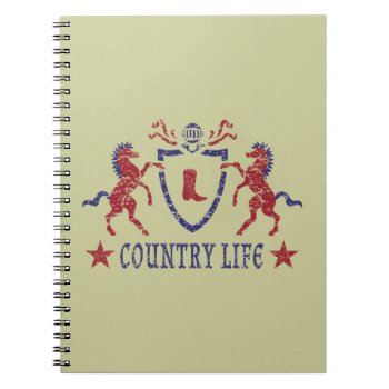 Country Life Paper Notebook by LVMENES at Zazzle