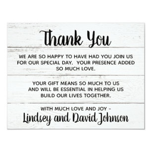 thank you notes wedding invitations zazzle