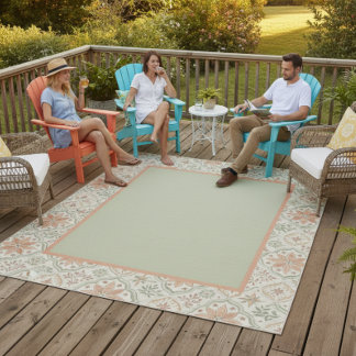 Country Meadow  Outdoor Rug