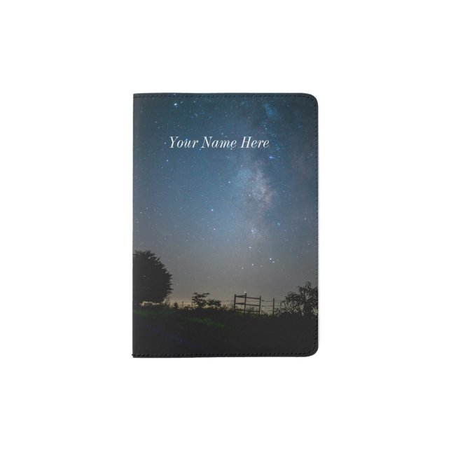 Country Milky Way Passport Holder (Front)