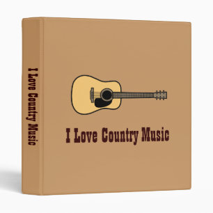 Country Music Binder