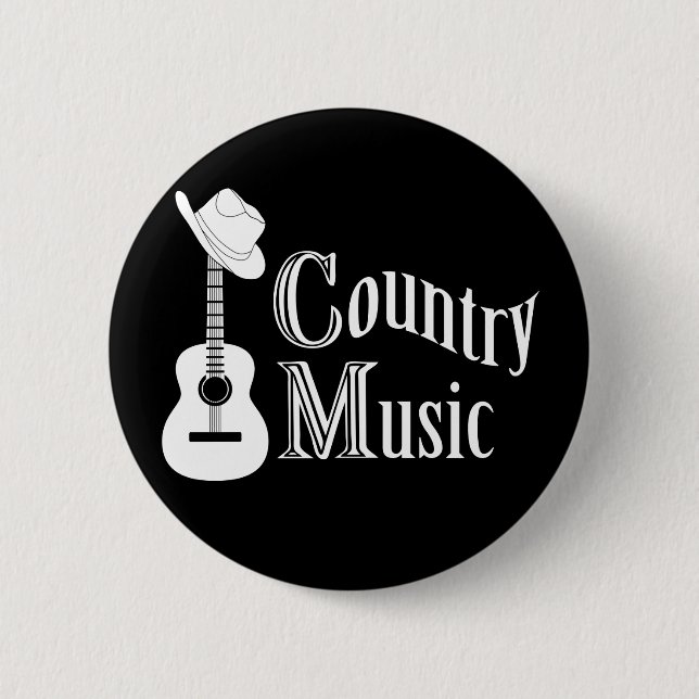Country music button (Front)