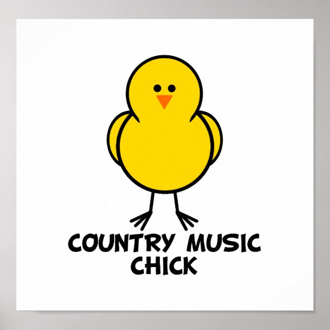 Country Music Chick Poster (Front)