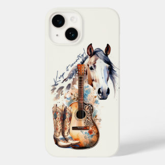 Country Music Horse Boots Case-Mate iPhone 14 Case