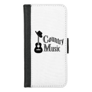 Country music iPhone 8/7 wallet case
