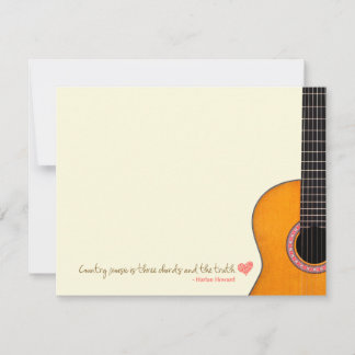 'Country Music is Three Chords' Note Cards (CMAs)