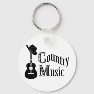 Country music keychain
