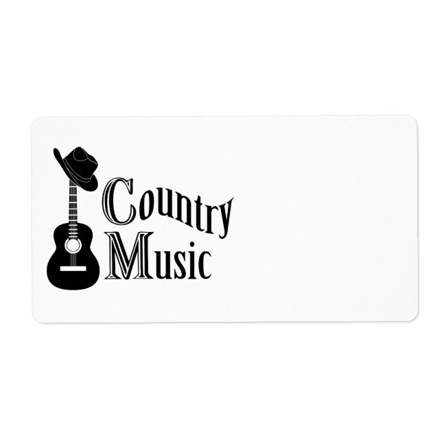 Country music label (Front)