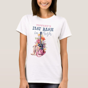 Country Music Last Bash in Nash Bachelorette T-Shirt