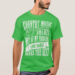 Country Music Line Dance Western Dance T-Shirt
