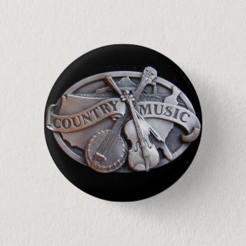 Country-music Pinback Button by Countrypumpkin at Zazzle