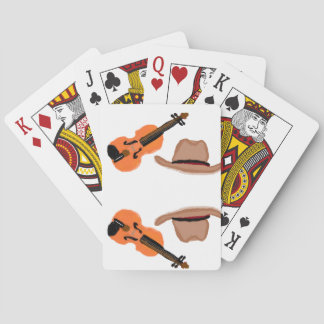 Country Music playing cards