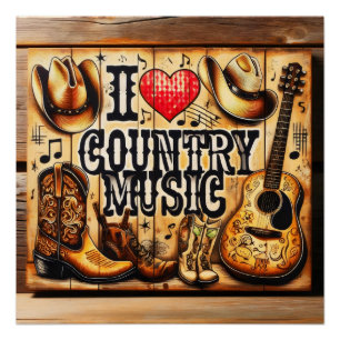 Country music. poster