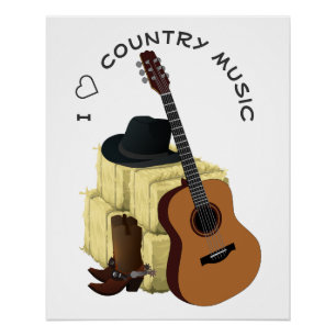 Country Music Poster