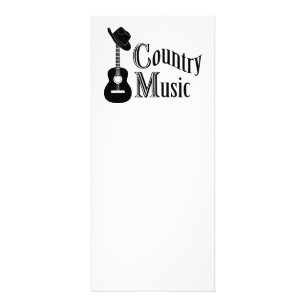 Country music rack card