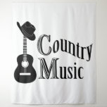 Country Music Tapestry at Zazzle