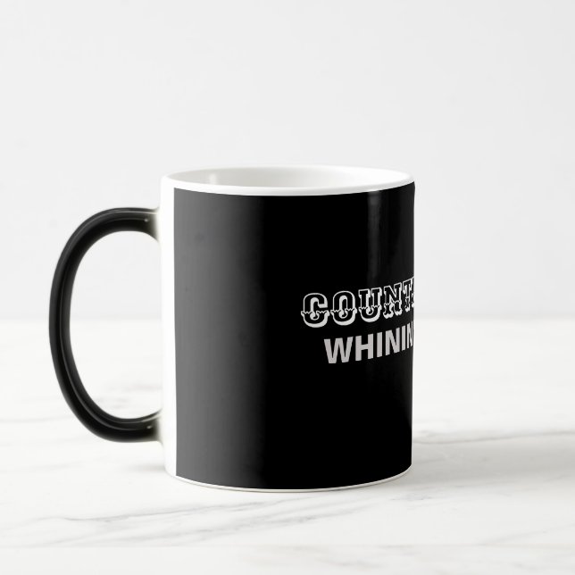 COUNTRY MUSIC WHININ' N' CRYIN' COLOR MORPH MUG  (Left)