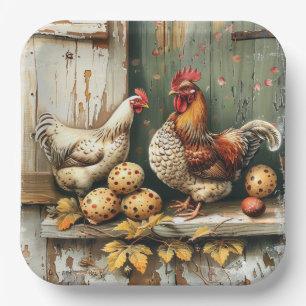 Country Nest Party Paper Plate