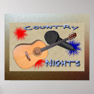 Country Nights Poster
