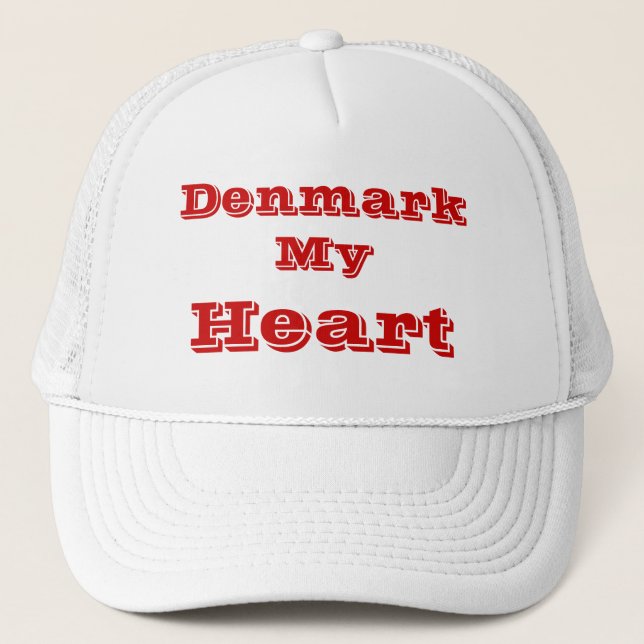 Country of Denmark Trucker Hat (Front)