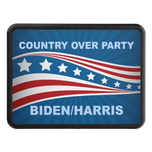 Country Over Party Biden Harris Hitch Cover