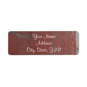 Country Painted Wood with Skeleton Key Anniversary Label