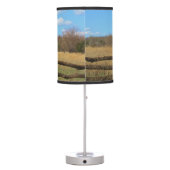 Country Painting Table Lamp (Back)