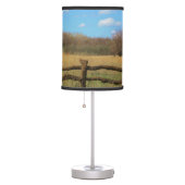 Country Painting Table Lamp (Right)