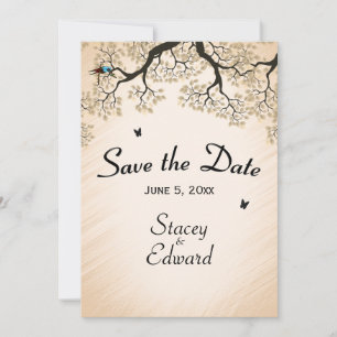 Country Peach Save the Date