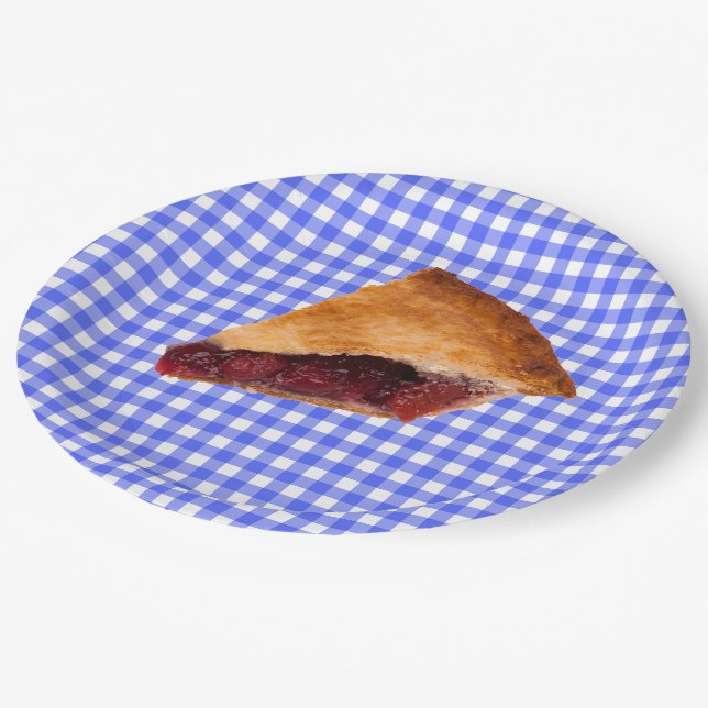 Country pie paper plates (Angled)
