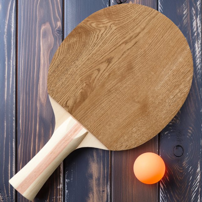 Country Pine Wood Ping Pong Paddle (Creator Uploaded)