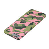 Country Pink Green Army Camo Camouflage Pattern Case-Mate iPhone Case (Bottom)
