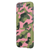 Country Pink Green Army Camo Camouflage Pattern Case-Mate iPhone Case (Back Left)