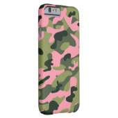 Country Pink Green Army Camo Camouflage Pattern Case-Mate iPhone Case (Back/Right)