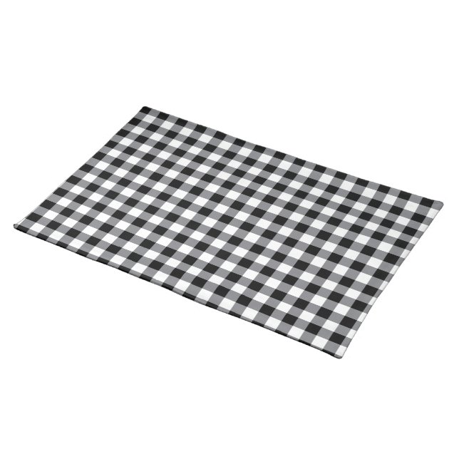 Country Plaid Placemat (On Table)