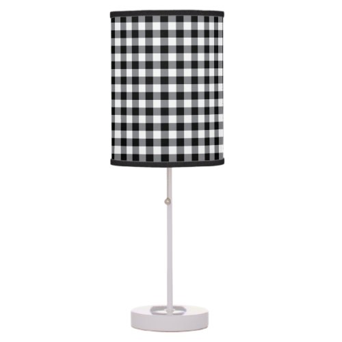 Country Plaid Table Lamp