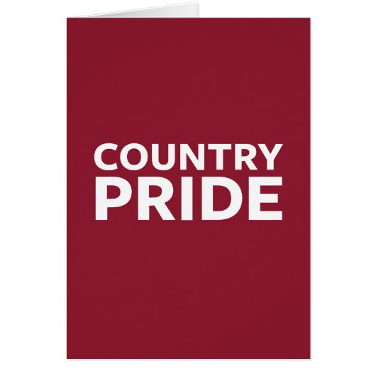 Country Pride Cards (Front)