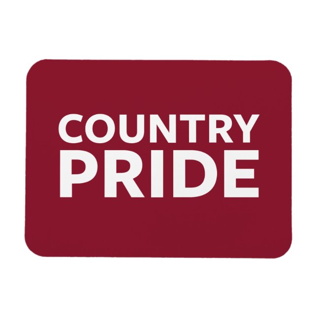 Country Pride Magnet (Horizontal)