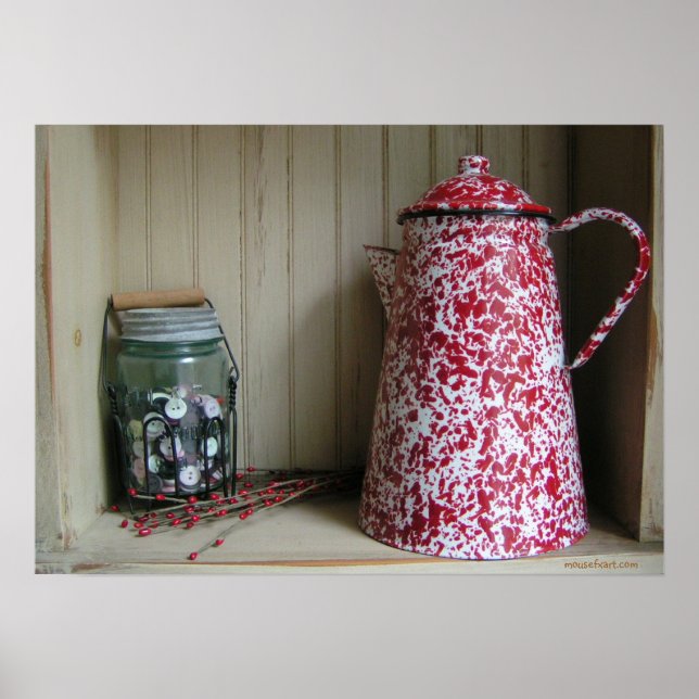 Country Primitive Shelf Poster (Front)