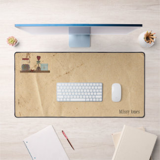 Country Primitives Custom Name  Desk Mat