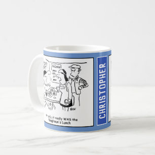 Country Pub with Ploughman's Lunch. Coffee Mug