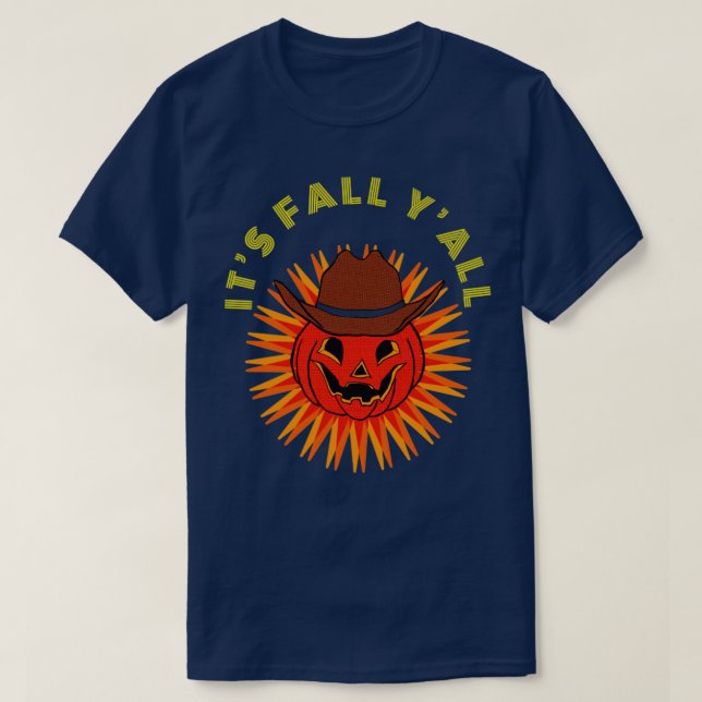 Country Pumpkin T-Shirt (Design Front)