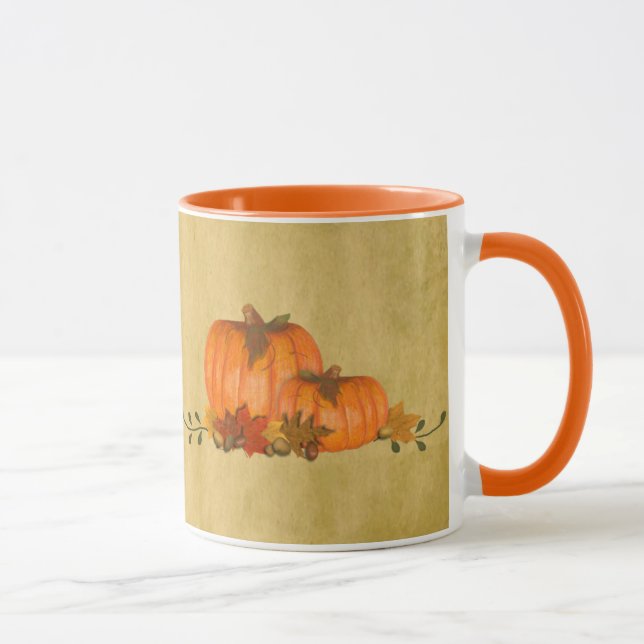 Country Pumpkins Mug (Right)