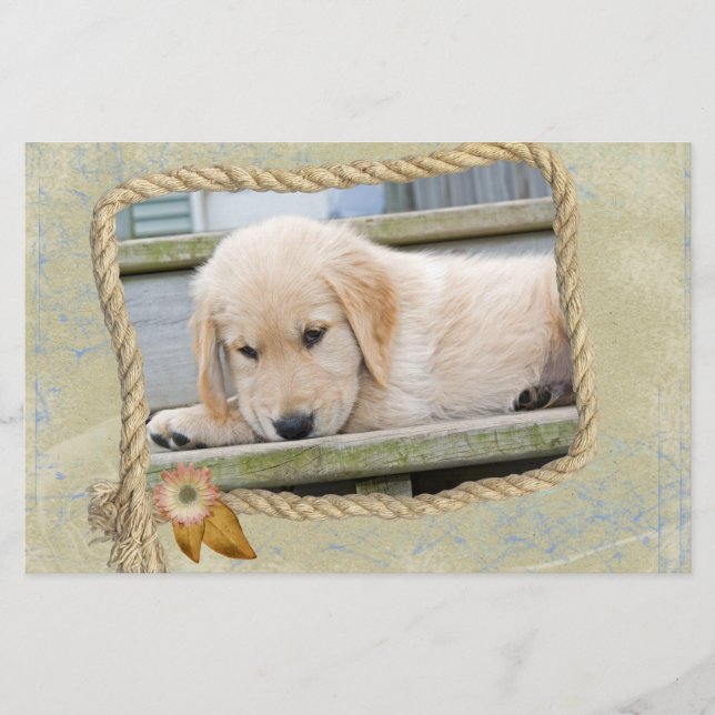 Country Pup Stationery (Front)