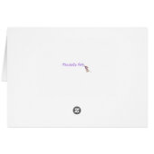 Country Quilt Card (Back Horizontal)