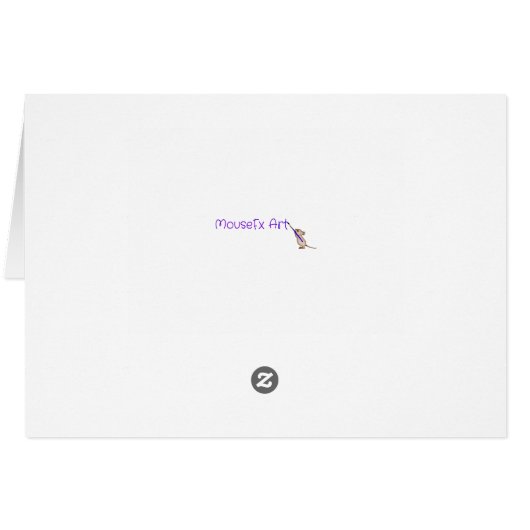 Country Quilt Card (Back Horizontal)