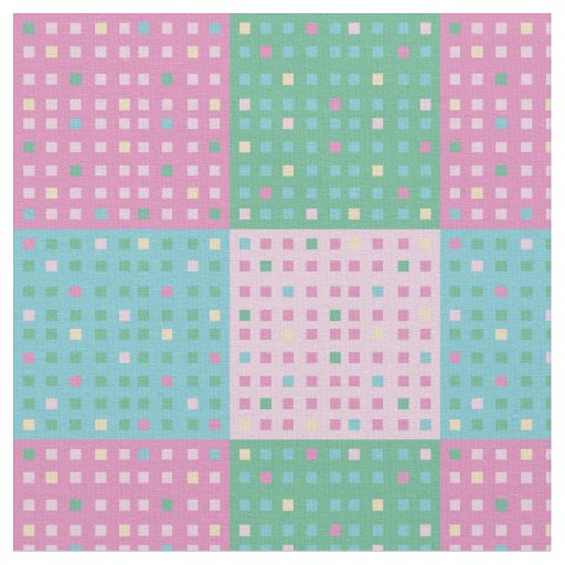 Country quilt square blocks fabric
